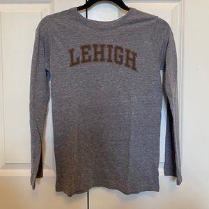 Women’s Grey Lehigh Long Sleeved Shirt, Size S